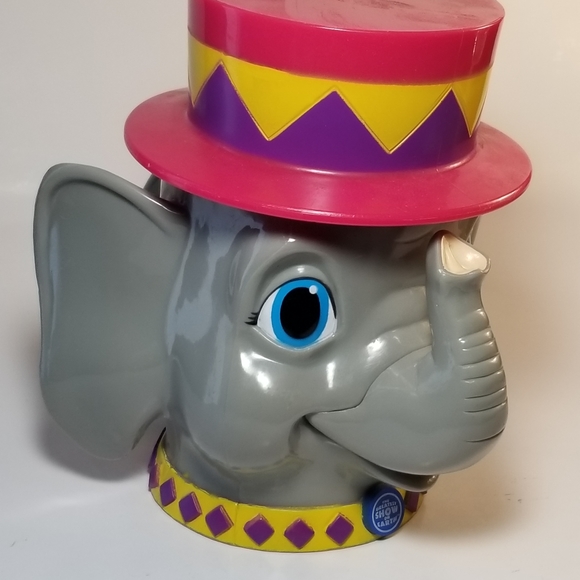 Greatest Show on Earth Ringling Bros Barnum Bailey Circus Elephant Head Cup - Picture 5 of 10